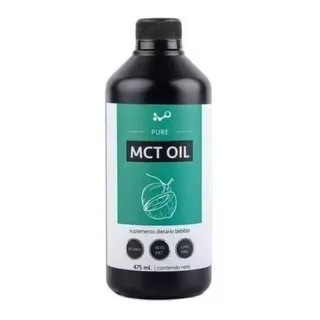 Mct Oil X 475 Ml | Origen Alemania | Keto - Vegan - Gmo Free