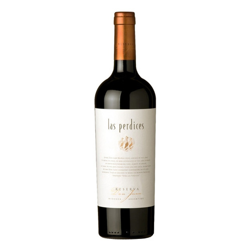 Vino Don Juan Las Perdices Blend De Guarda 750 Ml Viña Las Perdices. Las Perdices Reserva - Tinto - Blend - 2017 - Botella - Unidad - 1 - 750 mL