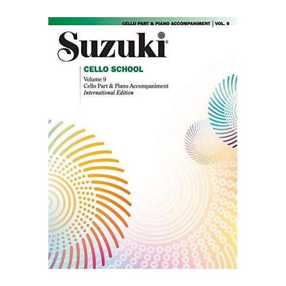 Libro: Suzuki Cello School Vol.9, Cello Accompaniment Volu