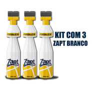 Kit Com 3 Zapt Tinta Para Rejunte Branco 200ml