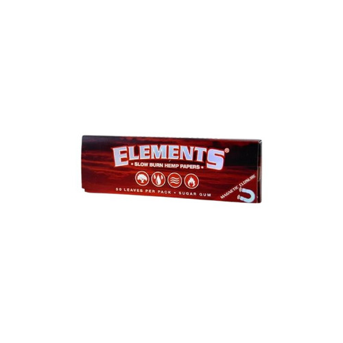 Papel Para Armar Elements 1 1/4 Red natural Sin sabor