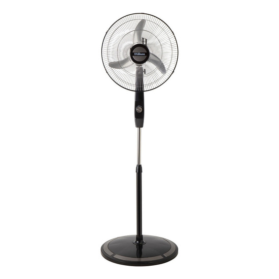 Ventilador De Pie Liliana Vpc18m 18 Cantidad de aspas 3 Estructura Negro Aspas Plateado Diámetro 18 " Frecuencia 50 Hz Material de las aspas Metal