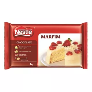 Barra De Chocolate Branco Marfim 1kg Nestlé
