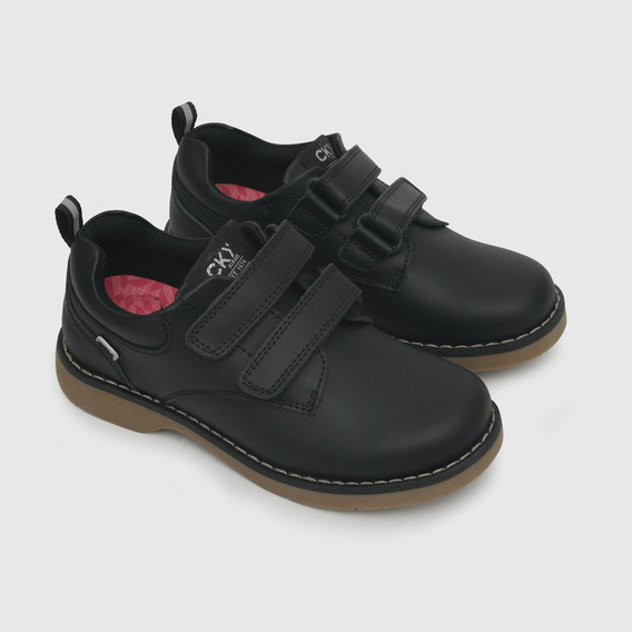 Zapato Escolar De Niña Junior Negro (26 A 29)