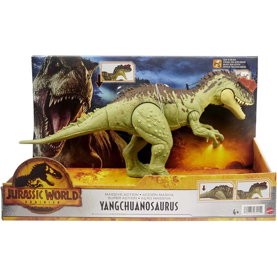 Dinosaurio Yangchuanosaurus Jurassic World Dominio
