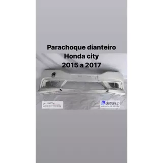 Parachoque Dianteiro Honda City 2015 16 2017 Original