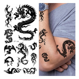 Tatuajes Temporales Supperb - Pequeños Dragones
