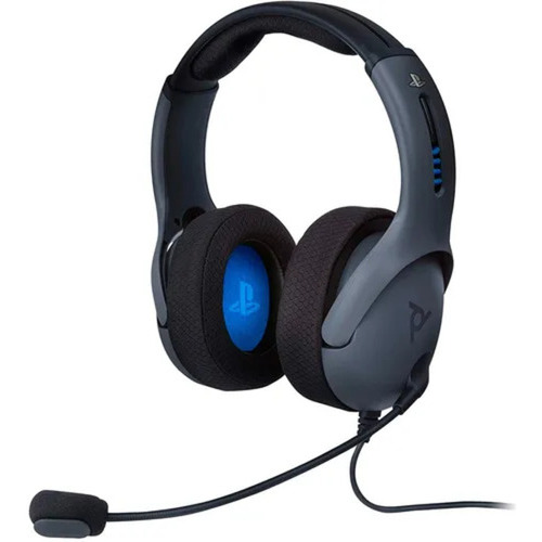 Diadema Gamer Ps4 Micrófono Lvl50 Gris Estereo A-05683 Pdp