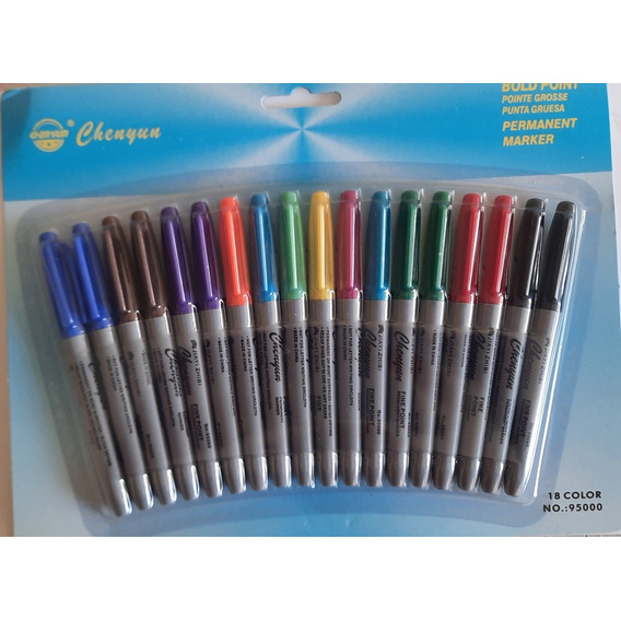 Set X 18 Lapiz Lapices De Color Escolar Oficina 002