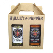 Kit Pimentas Bullet Pepper - Artesanal E Jalapeno Conserva