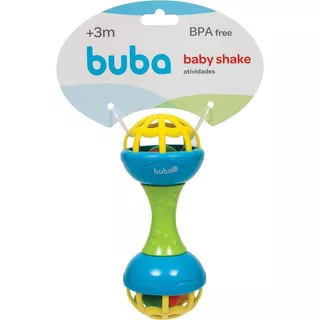 Chocalho Baby Shake Atividades Sortido 09917 - Buba