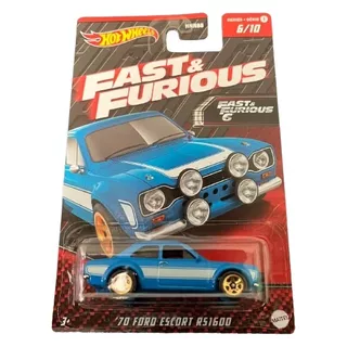 Hot Wheels '70 Ford Escort Rs1600 (2023) Rapido Y Furioso