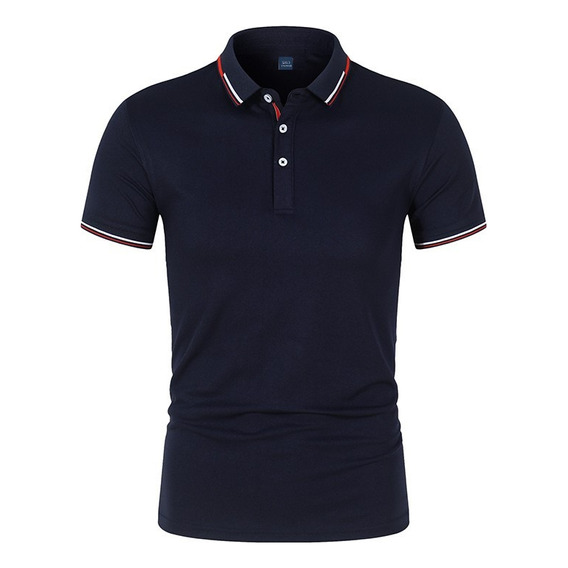 Playera Polo Hombre Manga Corta Moda Casual Camisa