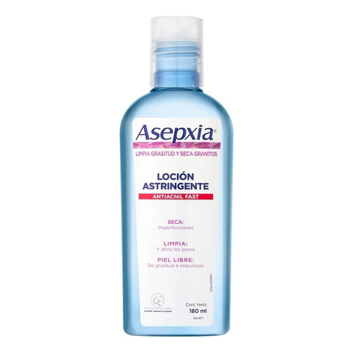 Asepxia Loción Astringente Limpia/seca Imperfeciones 190ml