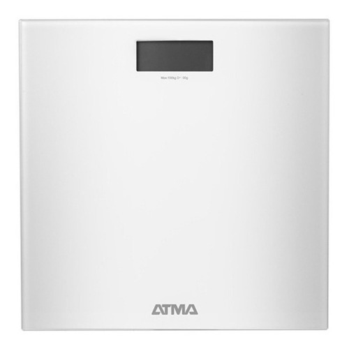 Balanza Digital Atma Ba7504n Personal Vidrio Templado 150 Kg Color Blanco