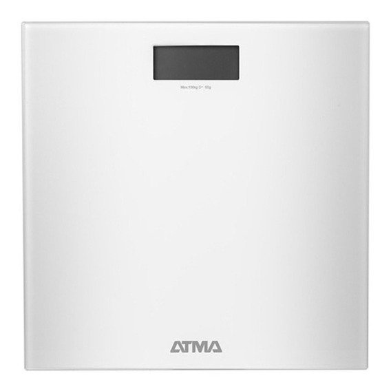 Balanza Digital Atma Ba7504n Personal Vidrio Templado 150 Kg Color Blanco