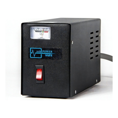 Estabilizador Elise Ieda Poder Safe Lcr-10, Solido, 1kva Color Negro