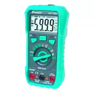 Tester Proskit Mt-1236 Ncv True Rms Capacitancia Temperatura