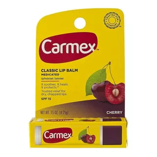 Carmex Lip Balm Protetor Labial Fps 15 Classic 1 Un. Cherry