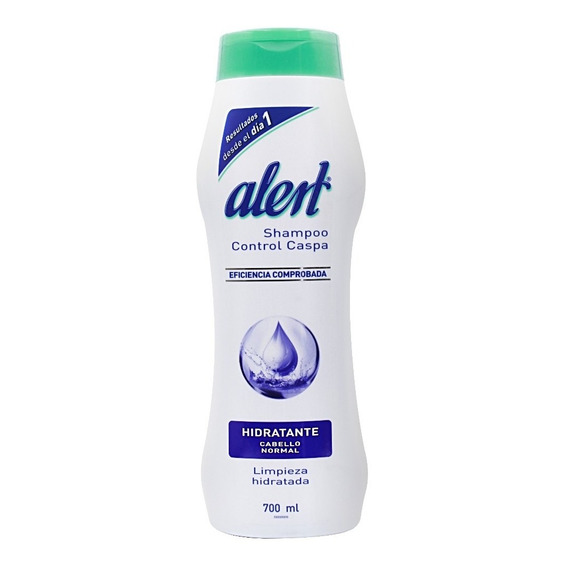 Alert Shampoo Hidratante Normal Control Caspa 700 Ml