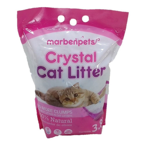 Marbenpets arena cristal para gatos 1.6kg