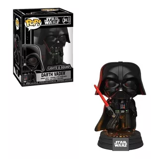 Figura De Acción  Darth Vader Pop De Funko Star Wars