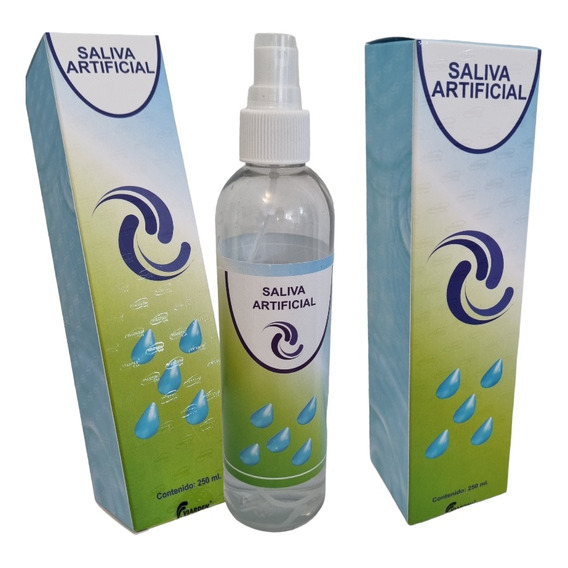 Saliva Artificial Con Xilitol Par Resequedad Bucal 250ml X2 