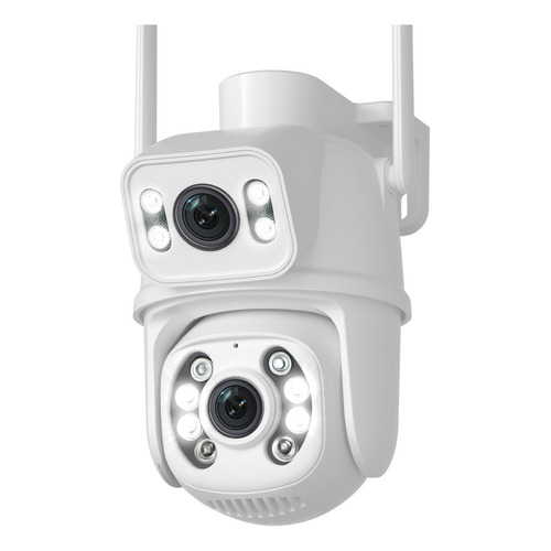 Cámara de seguridad  ANBERX A8BQ Wireless con resolución de 8MP visión nocturna incluida blanca