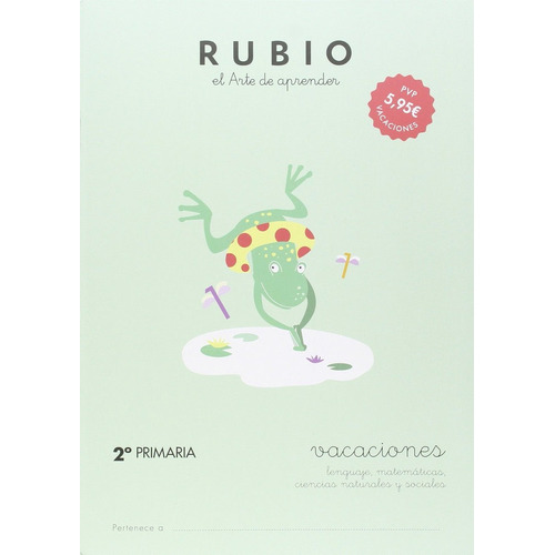Vacaciones Rubio (2.ãâº De Primaria), De Varios Autores. Ediciones Técnicas Rubio - Editorial Rubio, Tapa Blanda En Español