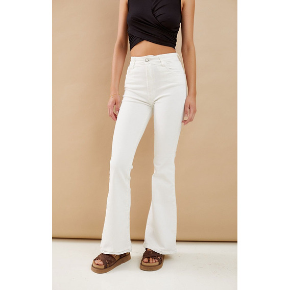 Jean Oxford Blanco Y Negro Rimmel