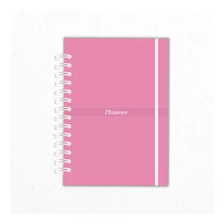 Agenda Planner 280 Páginas Sin Fechas Wrl Classic Rosado