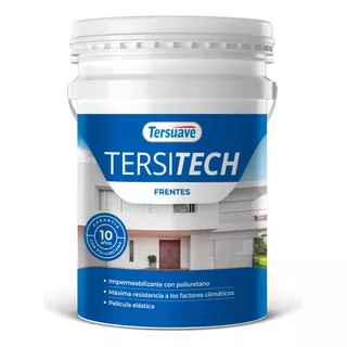 Pintura Impermeabilizante Tersitech Frentes Tersuave 20 Lts