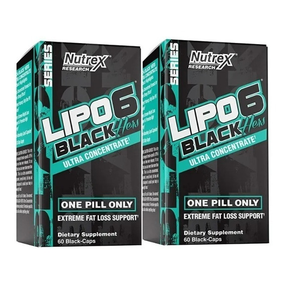 2 Frascos Lipo Hers Nutrex 60 Capsulas