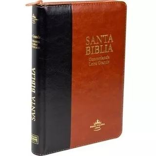 Santa Biblia Rvr1960 Concordancia Letra Grande Bicolor