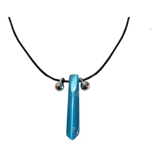 Naruto Dije Collar Tsunade Azul Primer Hokage 