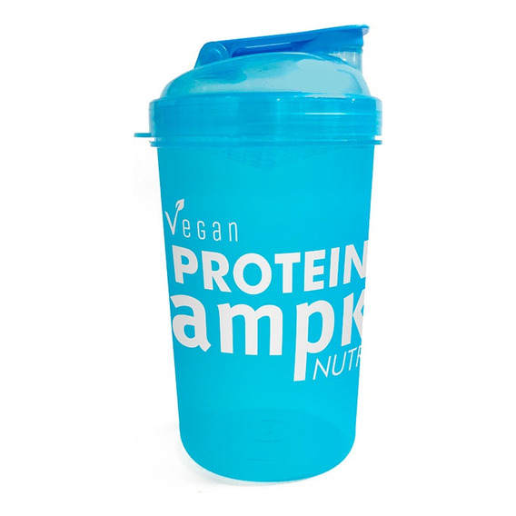 Shaker Ampk Protein Vaso Mezclador Azul