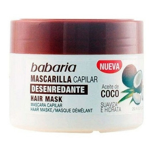 Babaria Mascarilla Desenredante De Aceit - mL