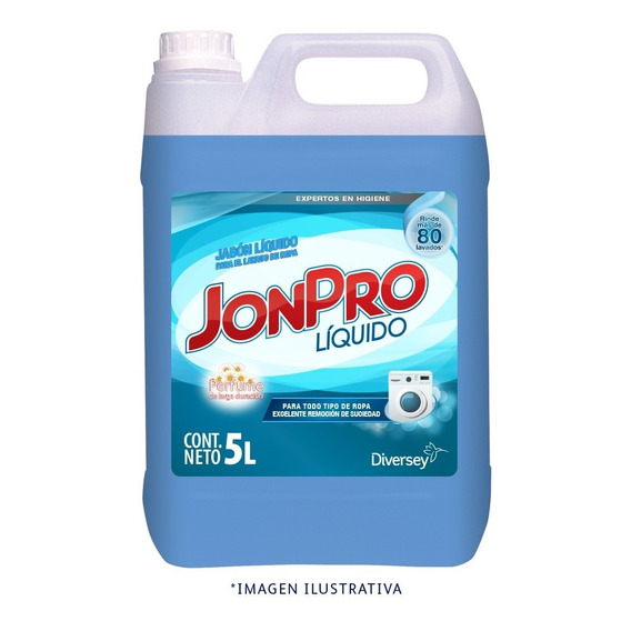 Jonpro Detergente P/ropa  Liquido Diversey W5001 X5lts 