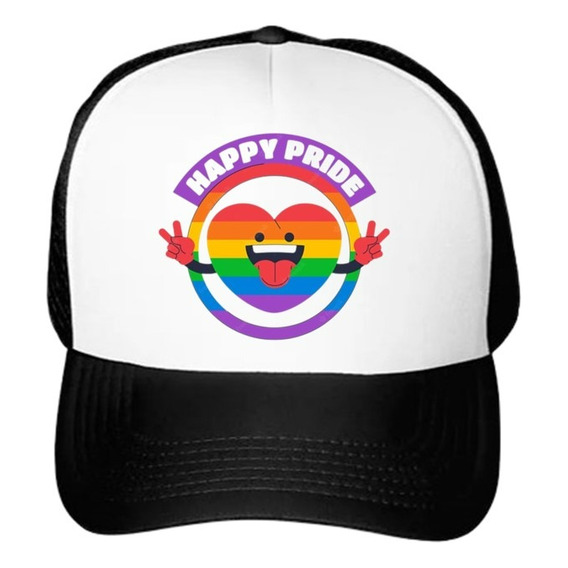 Gorra Lgbt Pride Orgullo Ajustable Unitalla Trucker