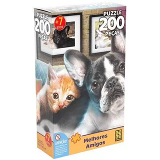 Puzzle 200 Peças Melhores Amigos Grow