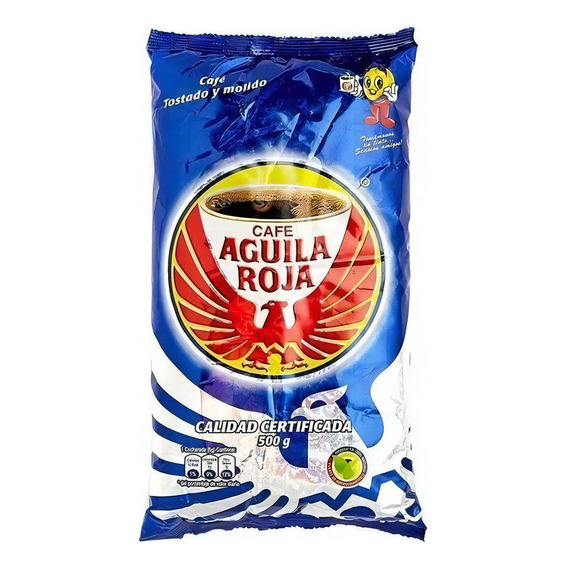 Café Águila Roja 500 Gr Molido 100% Colombiano