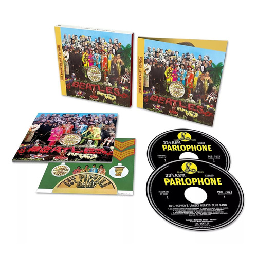 CD doble - Beatles Sgt. Pepper's.. - Aniversarios - Importado