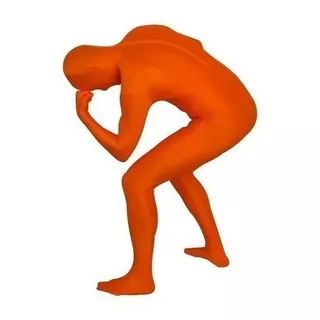 Disfraz Catsuit Neon Zentai Fluo Colores Cotillon Adulto