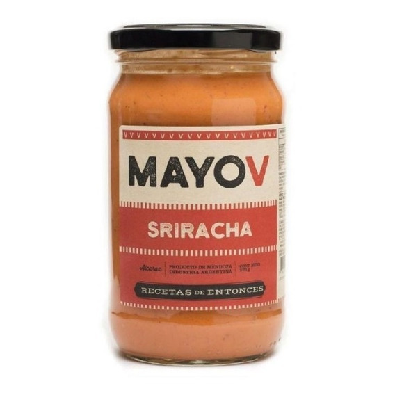 Mayonesa Mayo V Sriracha  Recetas De Entonces 270g