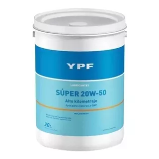 Lubricante Ypf Super 20w50 X 20 Lt