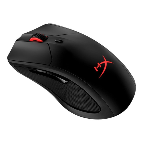 Mouse gamer de juego inalámbrico recargable HyperX  Pulsefire Dart negro