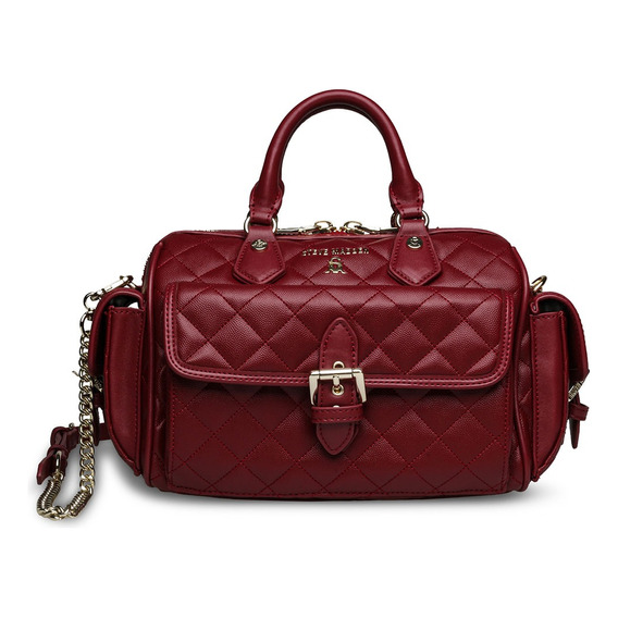 Bolsa Barrel Steve Madden Bhustle Logo Estampado Para Mujer