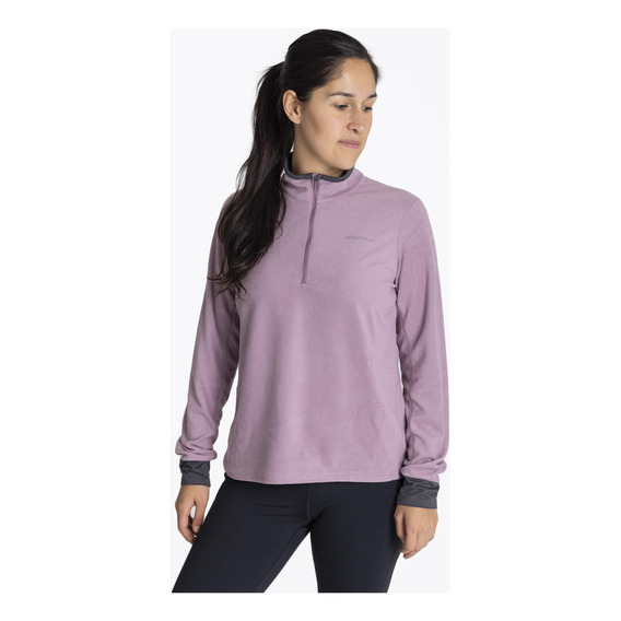 Polar Merrell W Flux 1/4 Zip Rosa Mujer