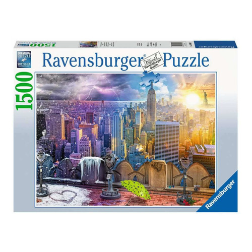 Puzzle Ravensburger 1500 Pzs Estaciones De Nueva York Myuj 