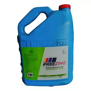 Refrigerante Verde Liquido De Radiador  Freezing 3,79l